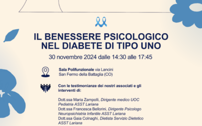 Il benessere psicologico nel diabete di tipo 1