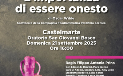 Spettacolo teatrale «L’importanza di essere onesto»